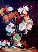 Ion Theodorescu Sion Crizanteme oil on canvas